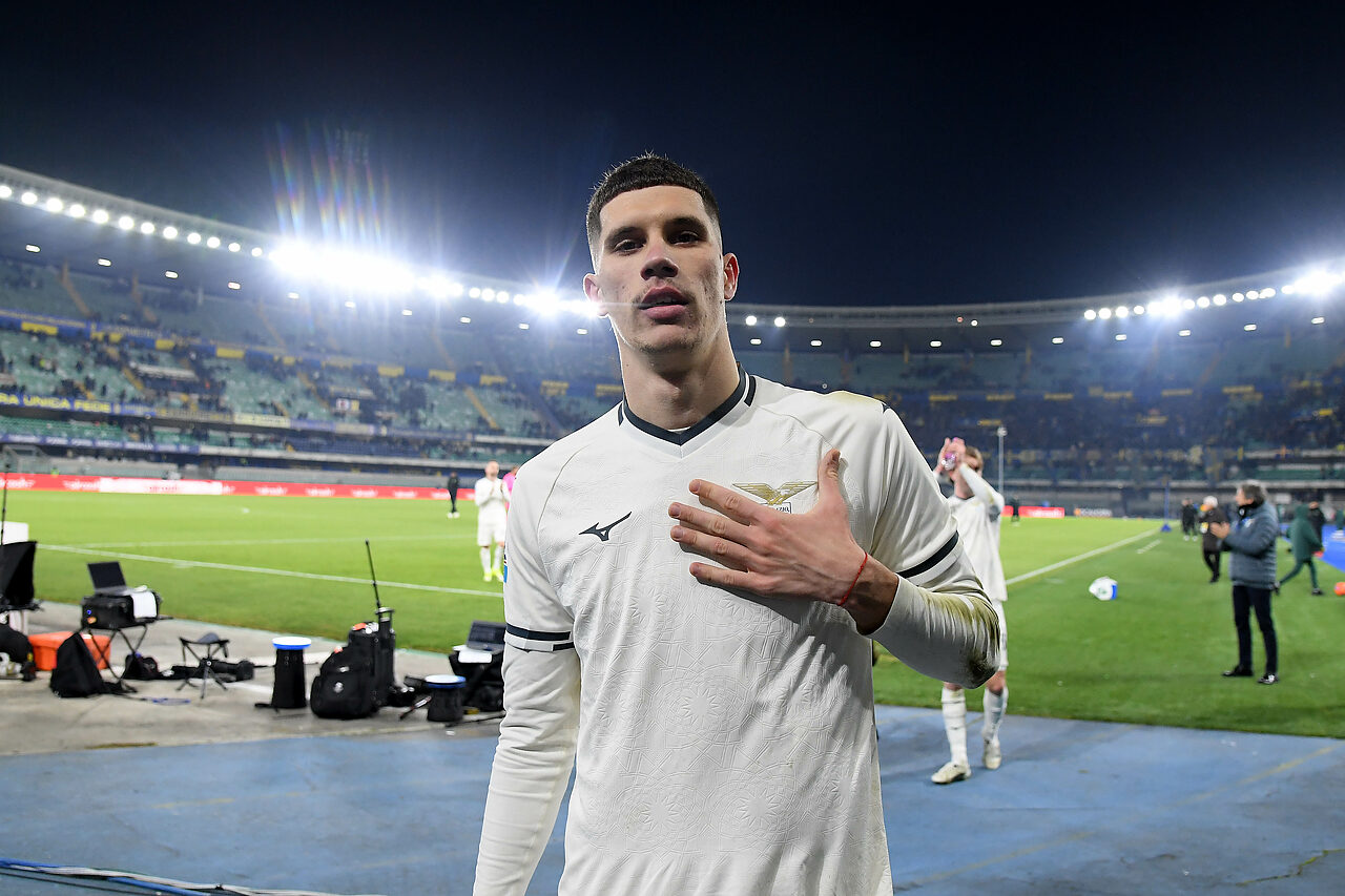 Petar Ratkov - Via onefootball (Photo by Marco Rosi - SS Lazio/Getty I