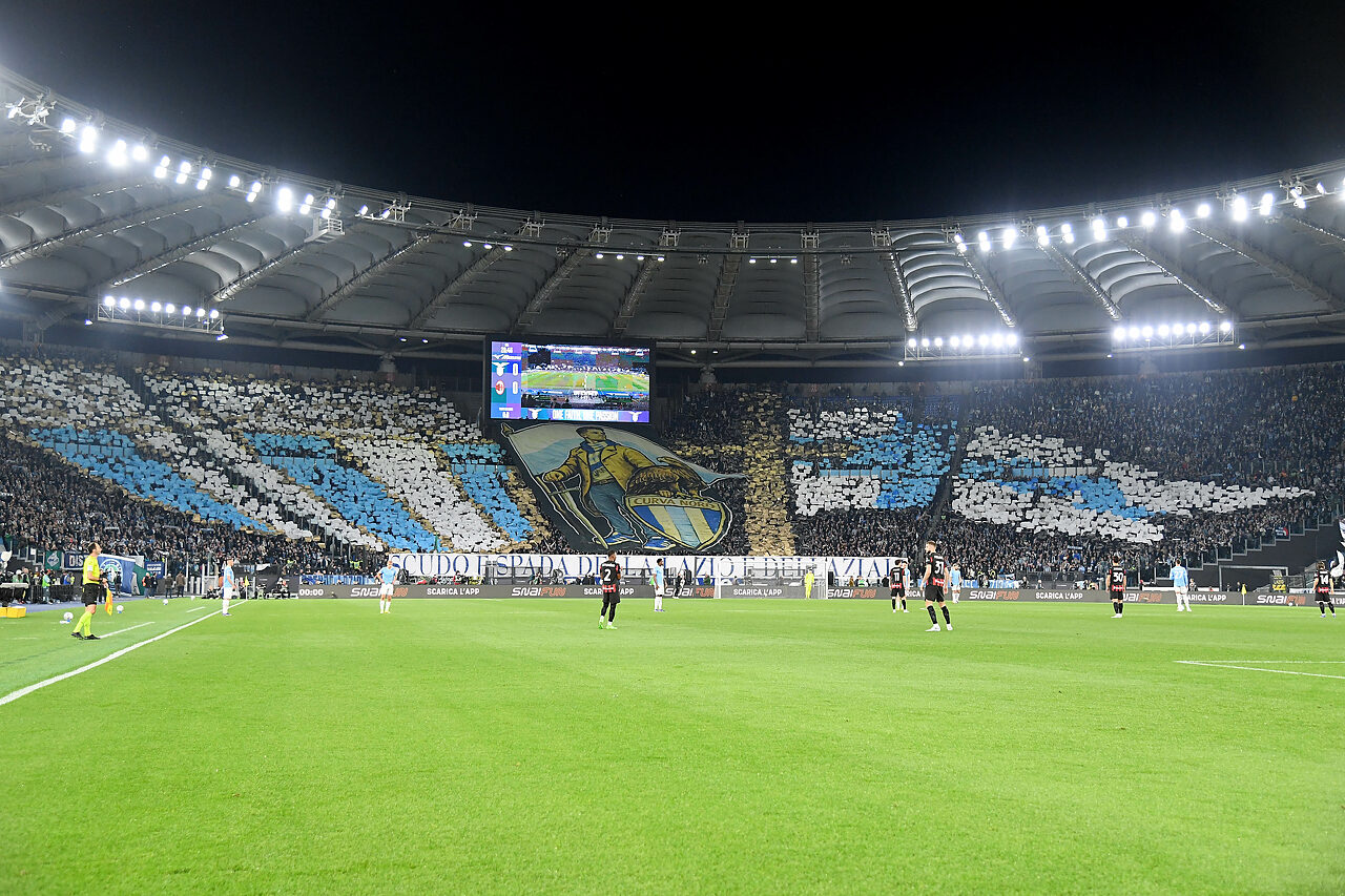 coreografia lazio milan