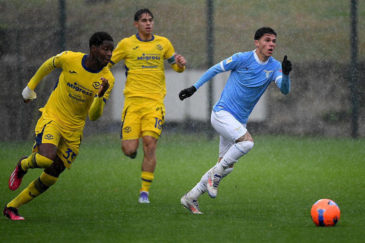 Lazio Primavera, Farcomeni - Via onefootball Lazio Primavera, Flavio Sulejmani - Via onefootball (Photo by Marco Rosi - SS Lazio/Getty Images)
