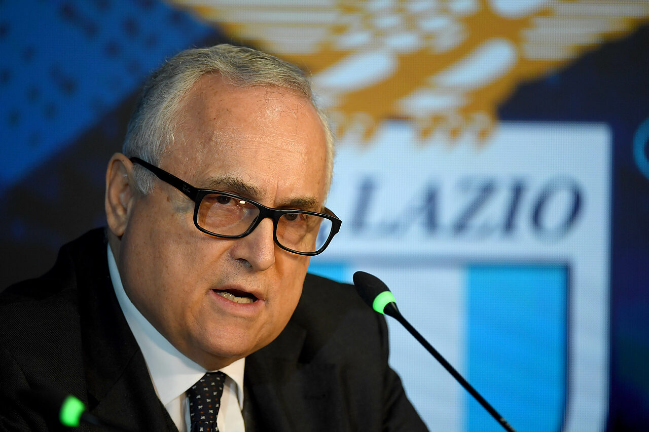 Lotito rompe il silenzio: «A Roma vogliono cacciarmi, ma la Lazio è prima»