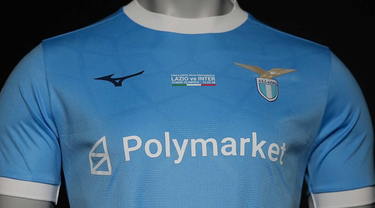 Maglia Lazio Coppa Italia - Fonte S.S. Lazio
