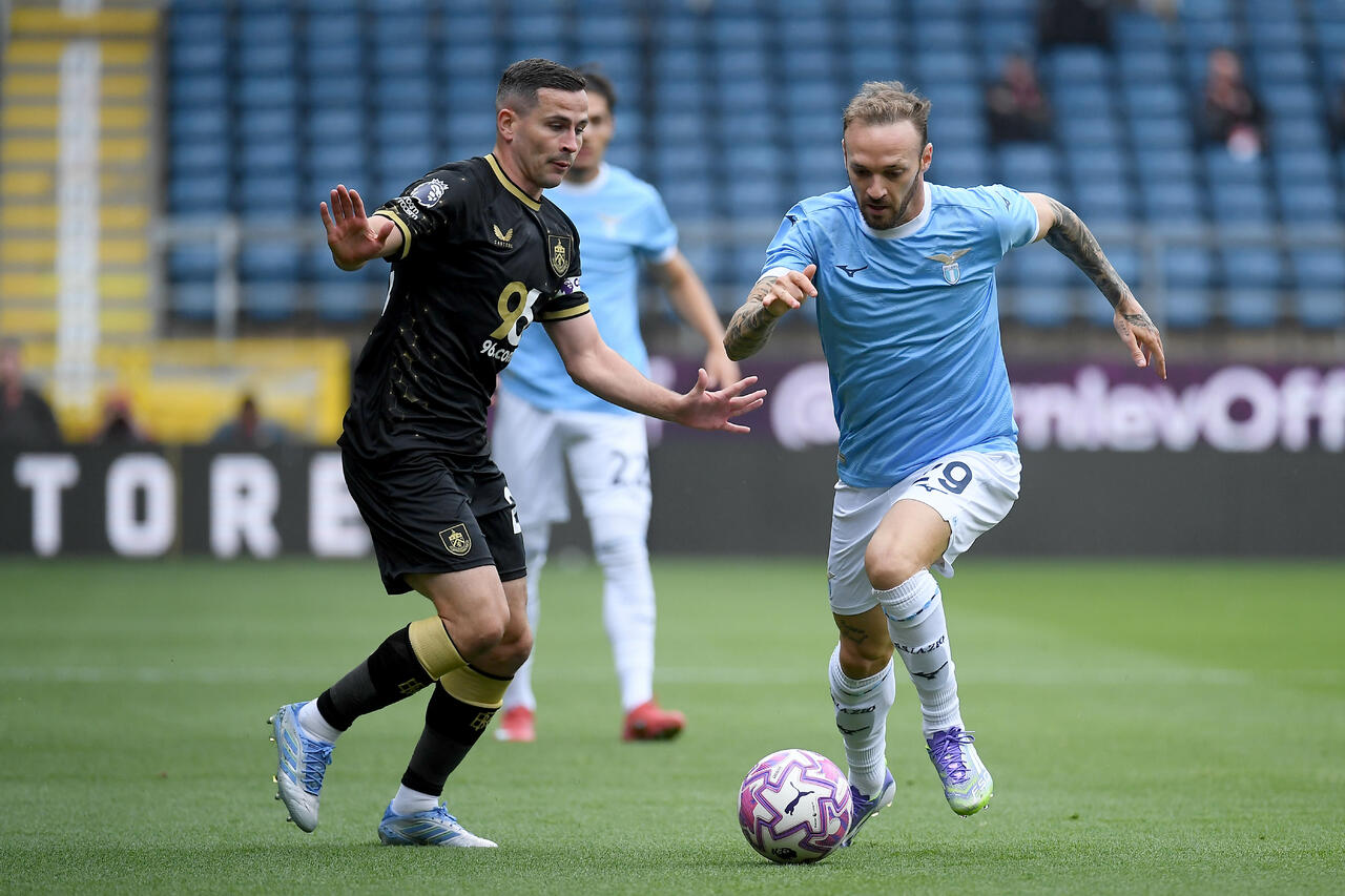 Lazzari - Via onefootball (Photo by Marco Rosi - SS Lazio/Getty Images)