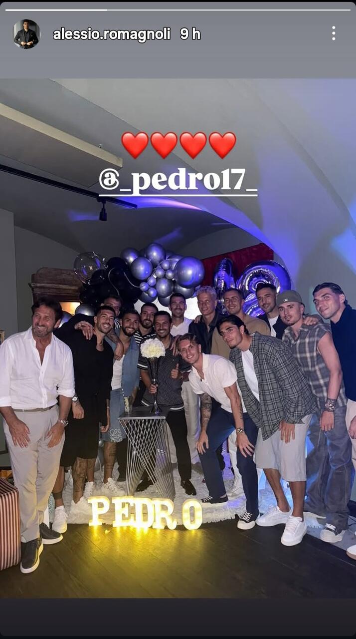 Compleanno Pedro