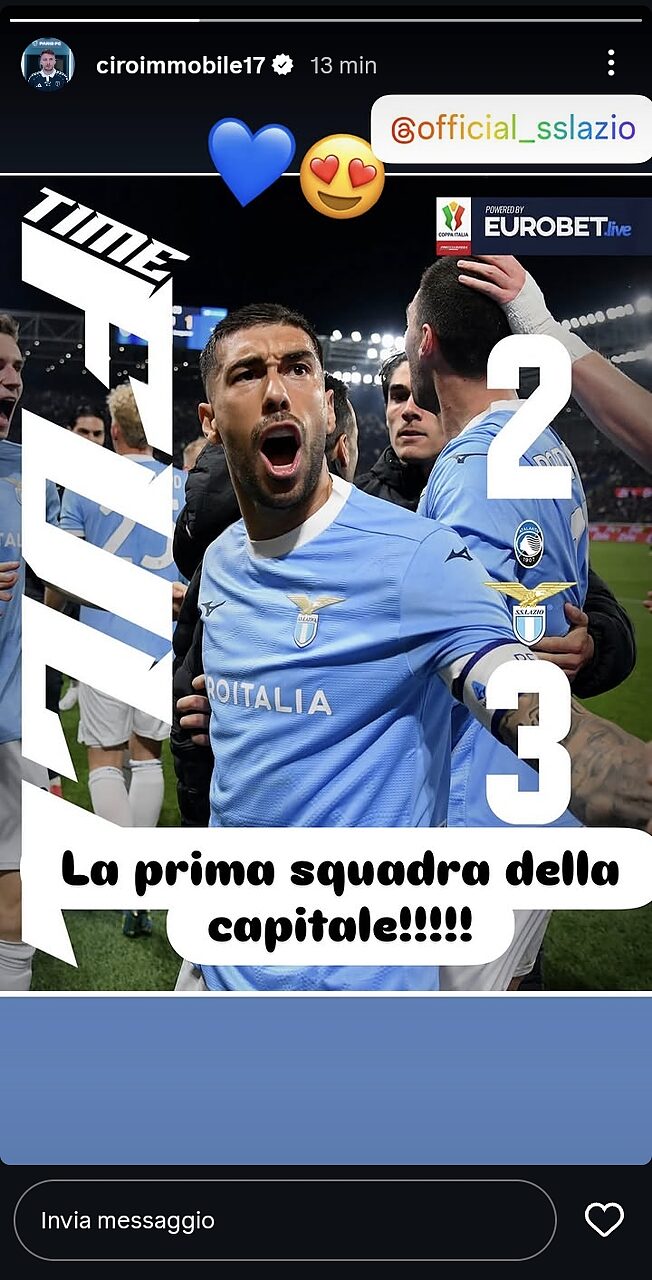 Immobile - Instagram