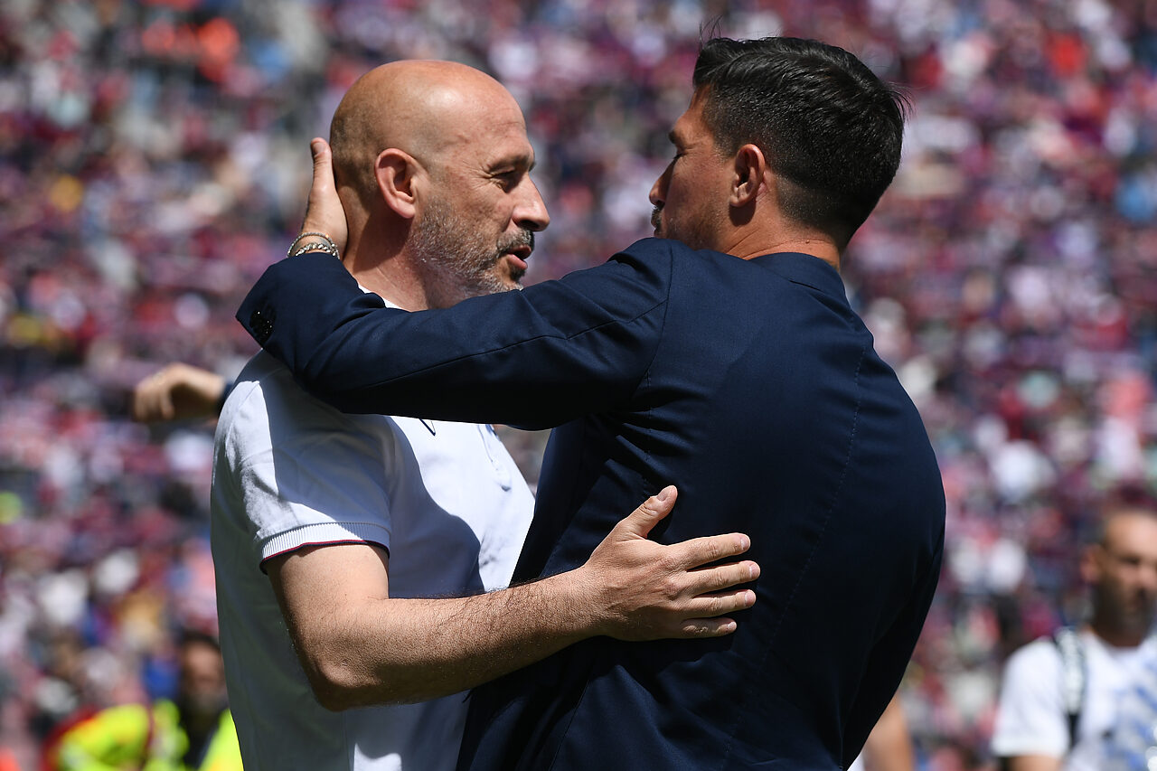 Italiano, Pisacane - Via onefootball (Photo by Alessandro Sabattini/Getty Images)