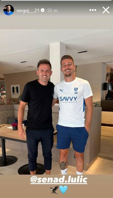 Milinkovic Savic e Lulic