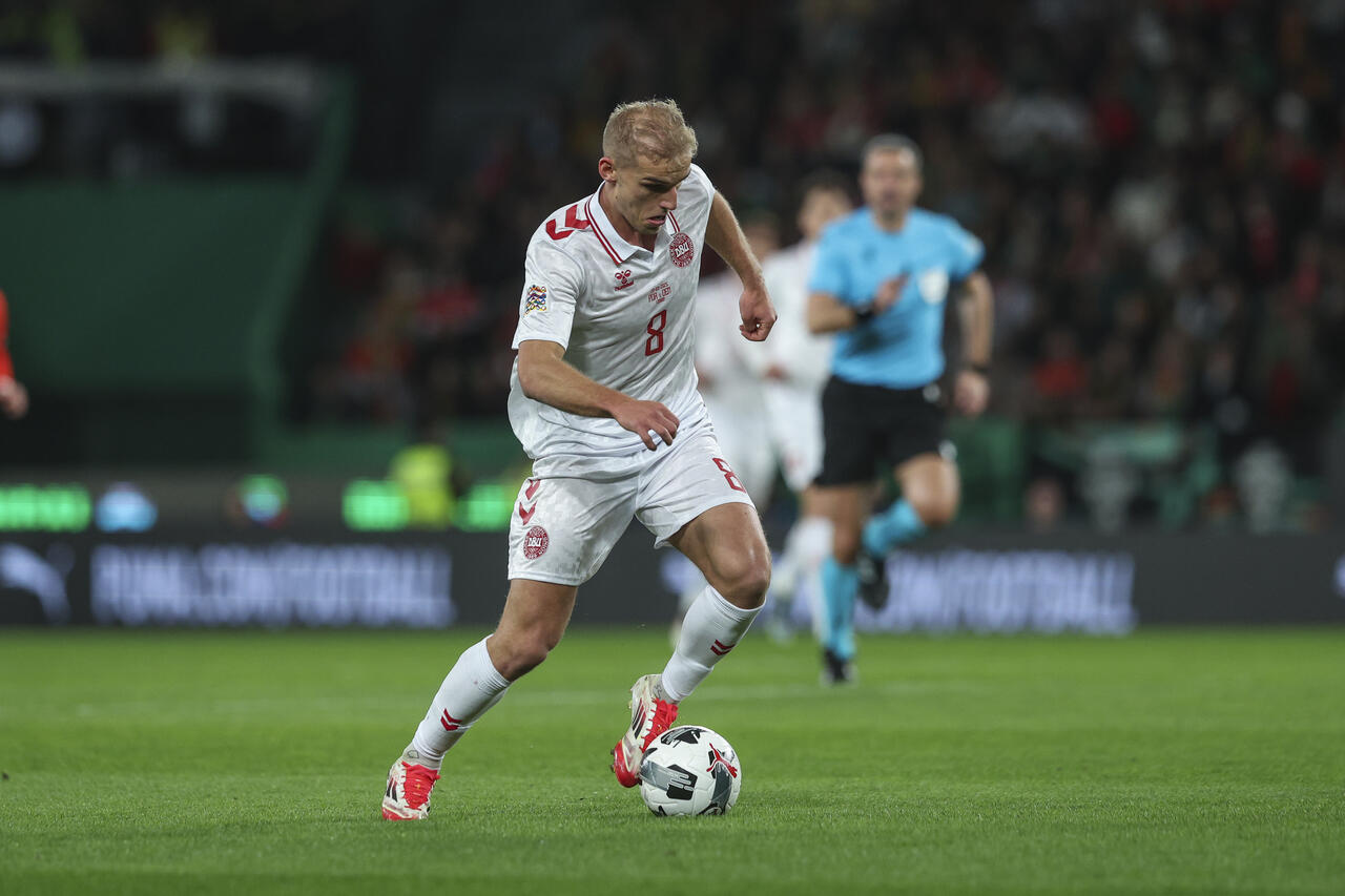 Isaksen, Danimarca - Via onefootball (Photo by Carlos Rodrigues/Getty Images)