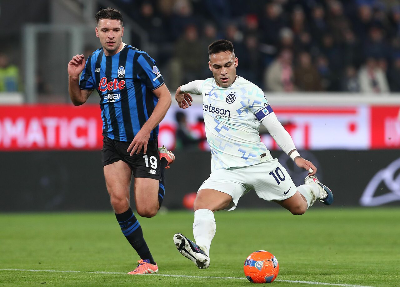 Atalanta-Inter, Djimsiti, Lautaro Martinez - Via onefootball (Photo by Marco Luzzani/Getty Images)