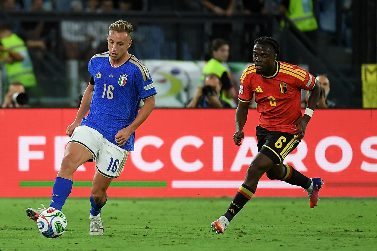 Italia, Frattesi cambia il centrocampo di Mancini: 9 gol azzurri come Totti