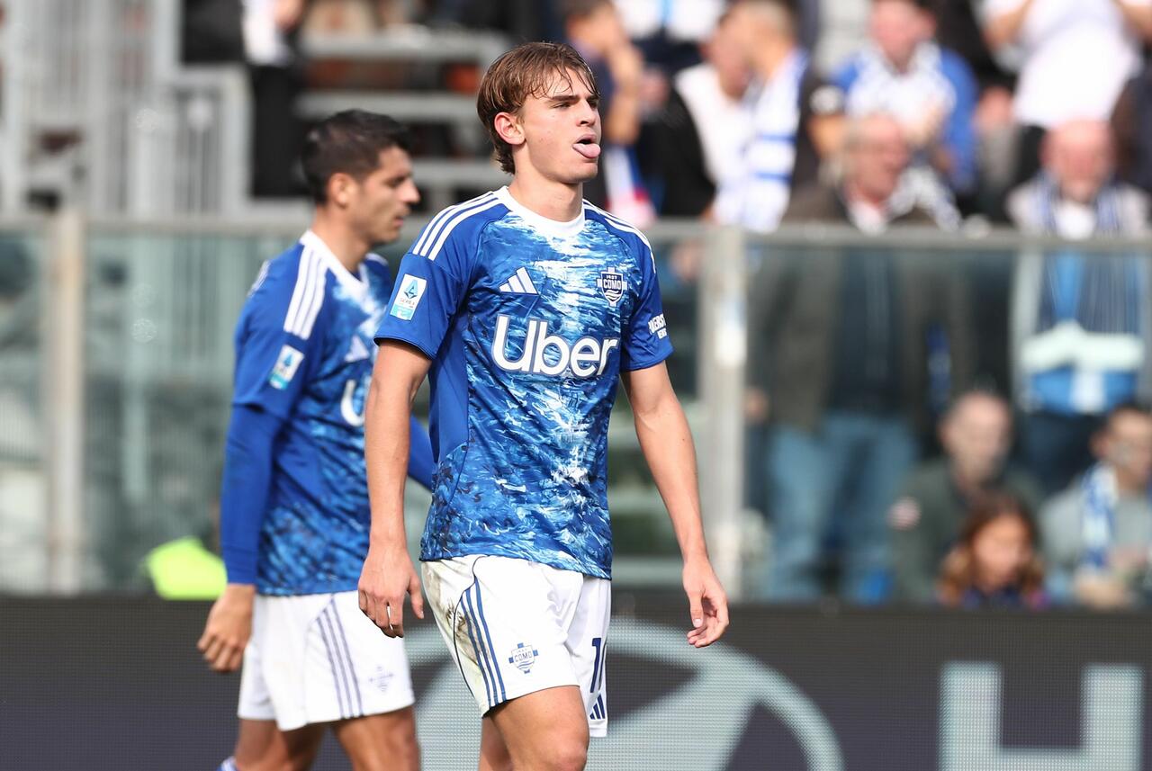 Nico Paz, Morata - Via onefootball (Photo by Marco Luzzani/Getty Images)