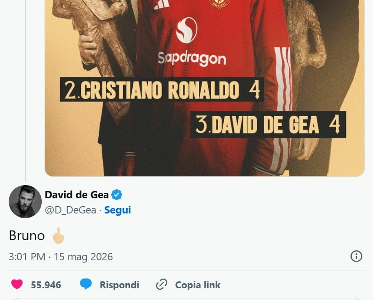 De Gea Fernandes
