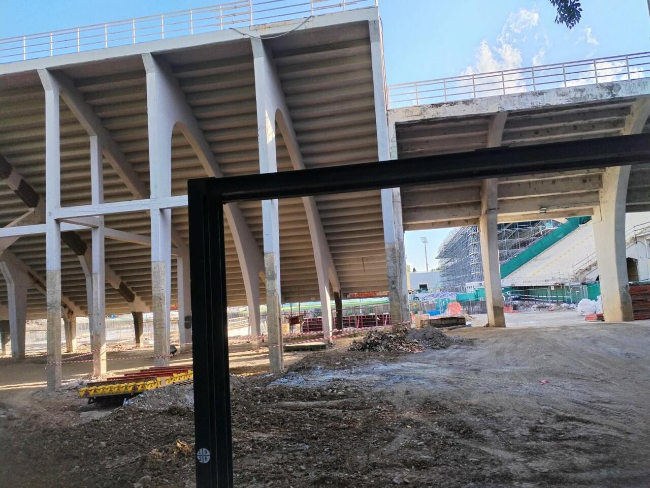 Lavori stadio Franchi 2