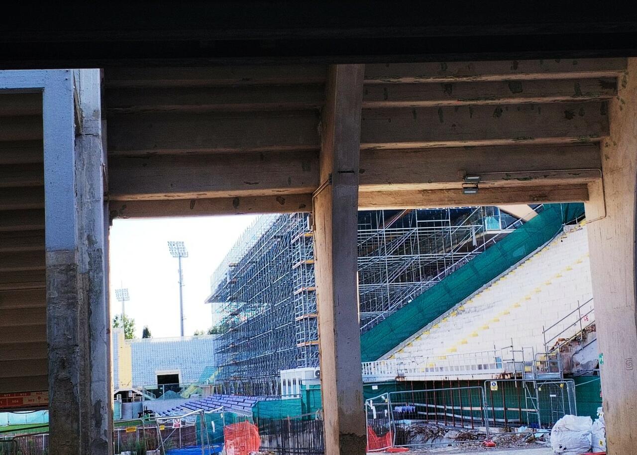 Lavori stadio Franchi