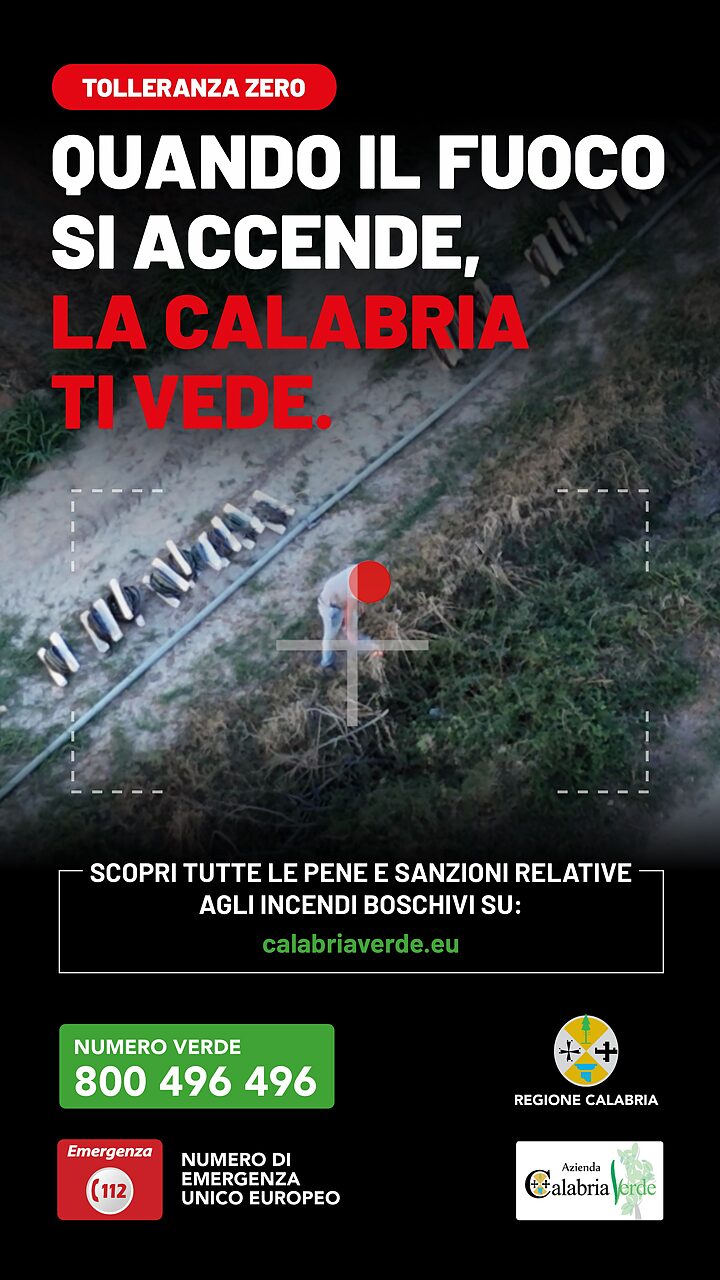 CALABRIA VERDE ANTINCENDIO 2026