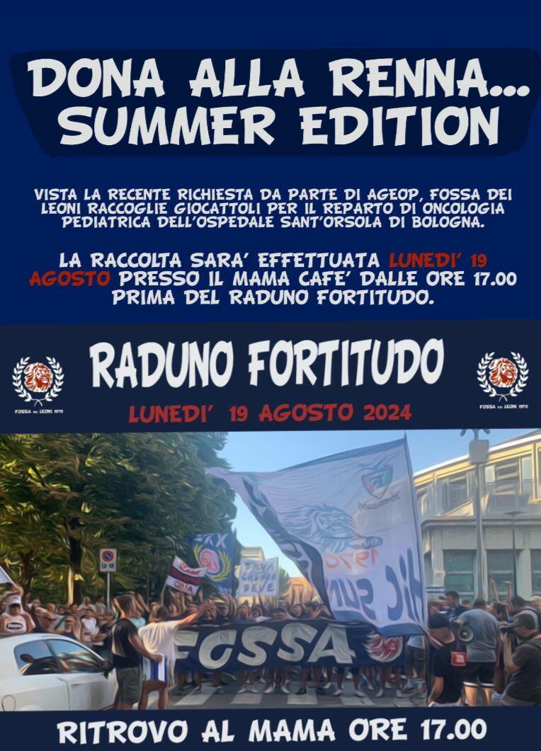 Fossa dei Leoni, oggi raccolta giocattoli per il Sant'Orsola