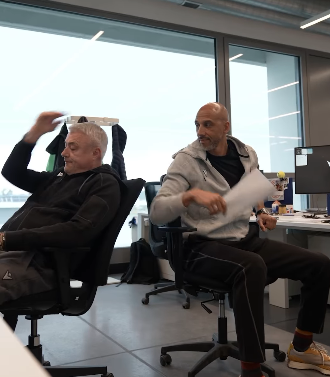 Lo spot della Macron con Danilovic e Myers