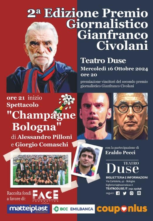 Mercoledì 16 ottobre al Duse serata in ricordo di Gianfranco Civolani