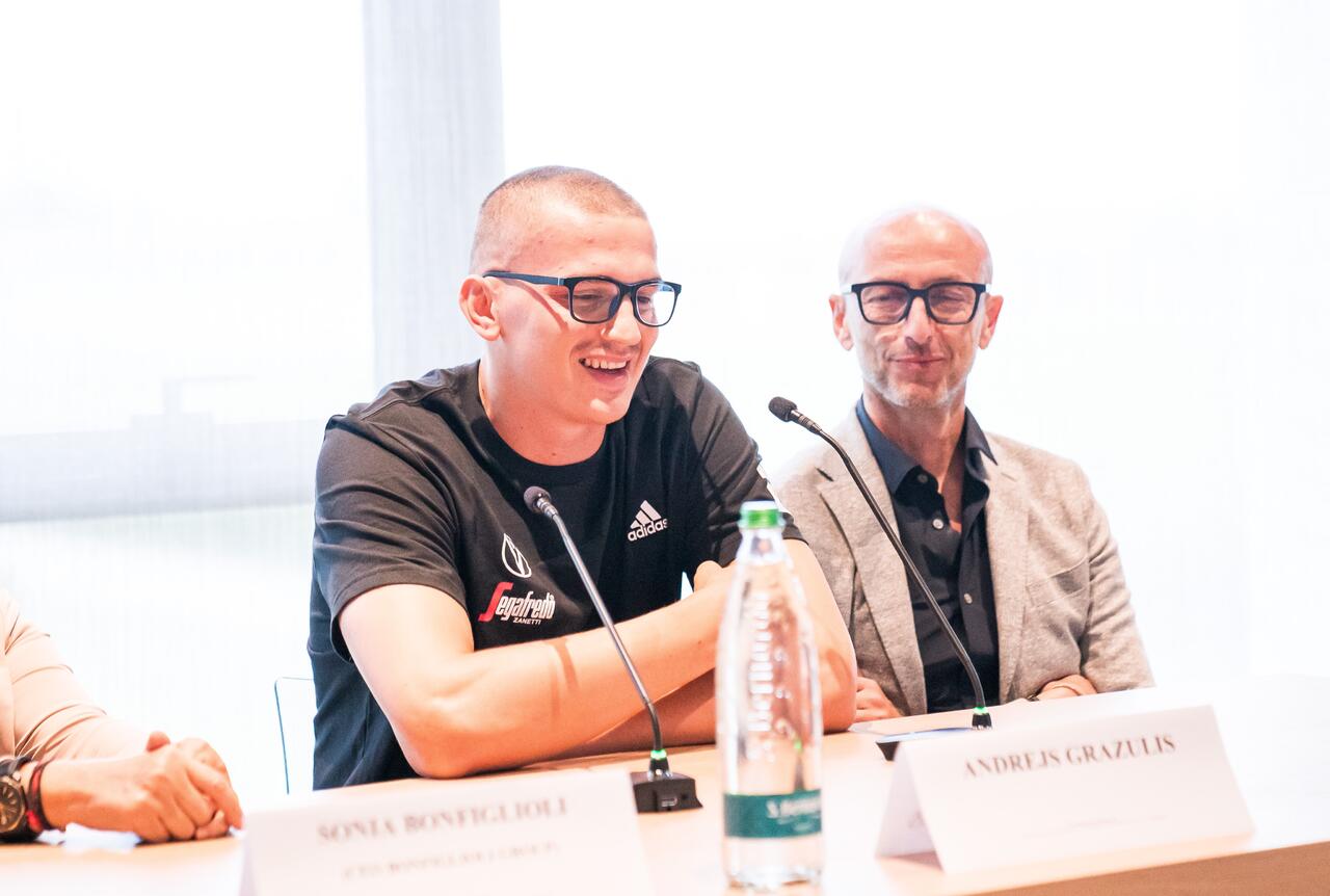 Virtus, Grazulis si è allenato con la squadra