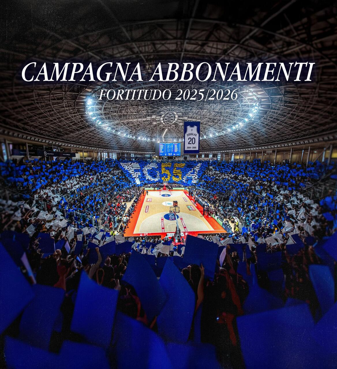 Fortitudo, curva Calori esaurita in abbonamento