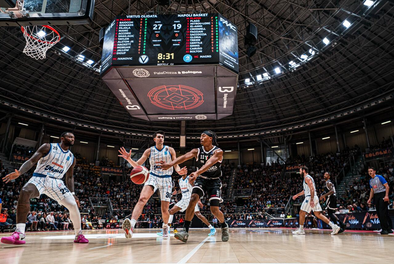 Il dopopartita di Virtus - Napoli
