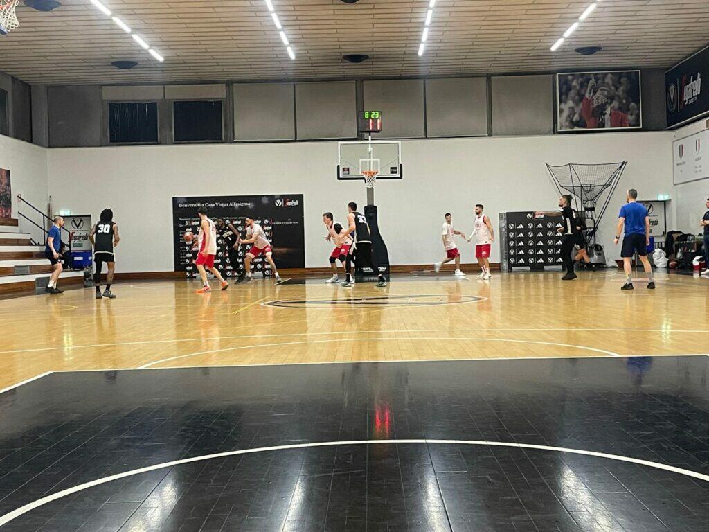 Virtus, scrimmage contro Forli alla Porelli