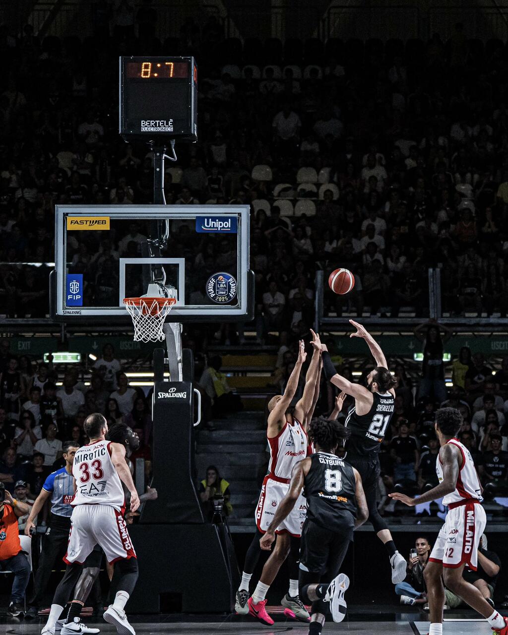 Gli highlights di Virtus Segafredo Bologna - Emporio Armani Milano