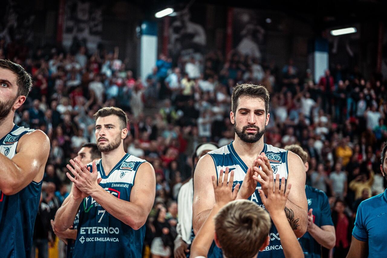 Rimini - Flats Service Fortitudo Bologna, il dopopartita