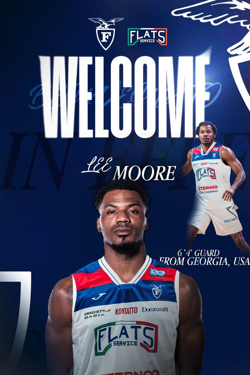 Ufficiale la firma di Lee Moore con la Fortitudo