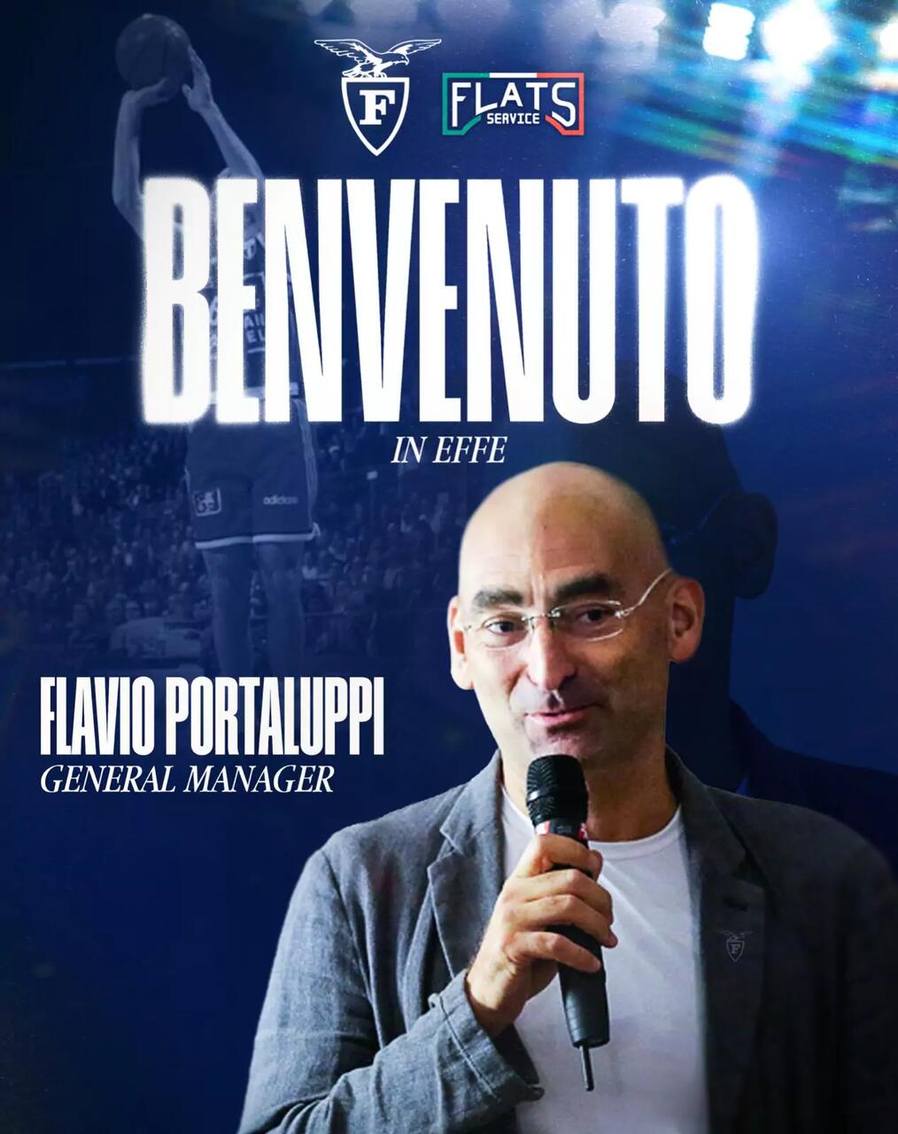 Ufficiale: Flavio Portaluppi è il nuovo GM della Fortitudo