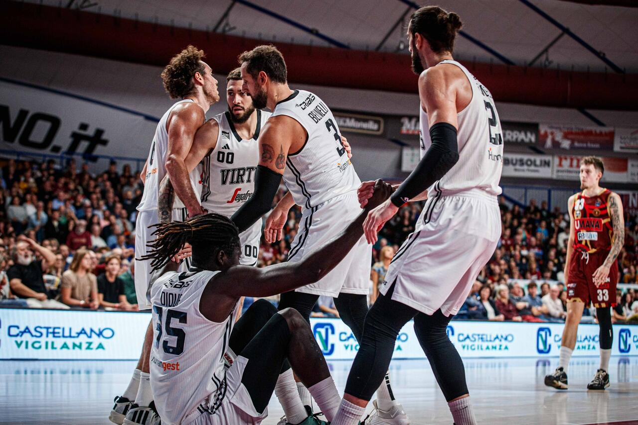La Virtus fatica, ma vince a Venezia: 68-76