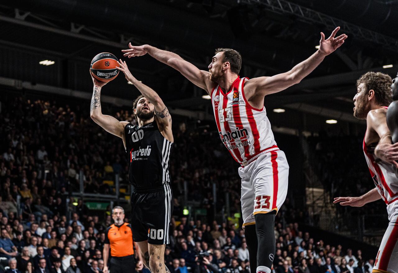 La Virtus nettamente sconfitta dall'Olympiacos: 70-92