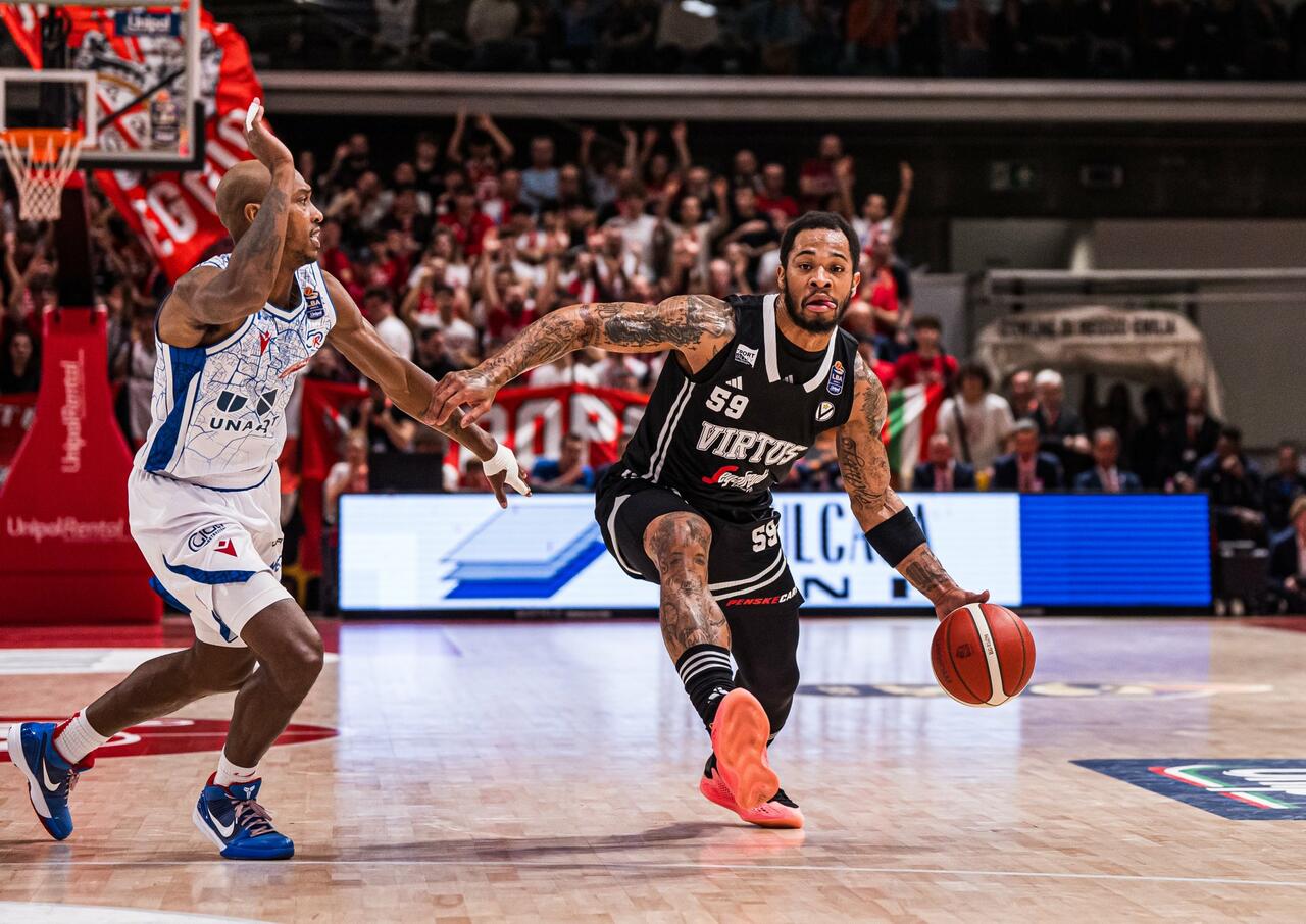 Gli highlights di UNAHOTELS Reggio Emilia - Virtus Segafredo Bologna