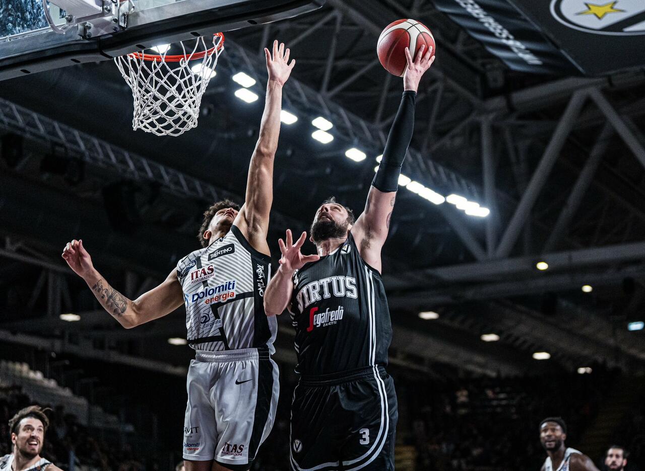 Gli highlights di Virtus Segafredo Bologna - Dolomiti Energia Trento