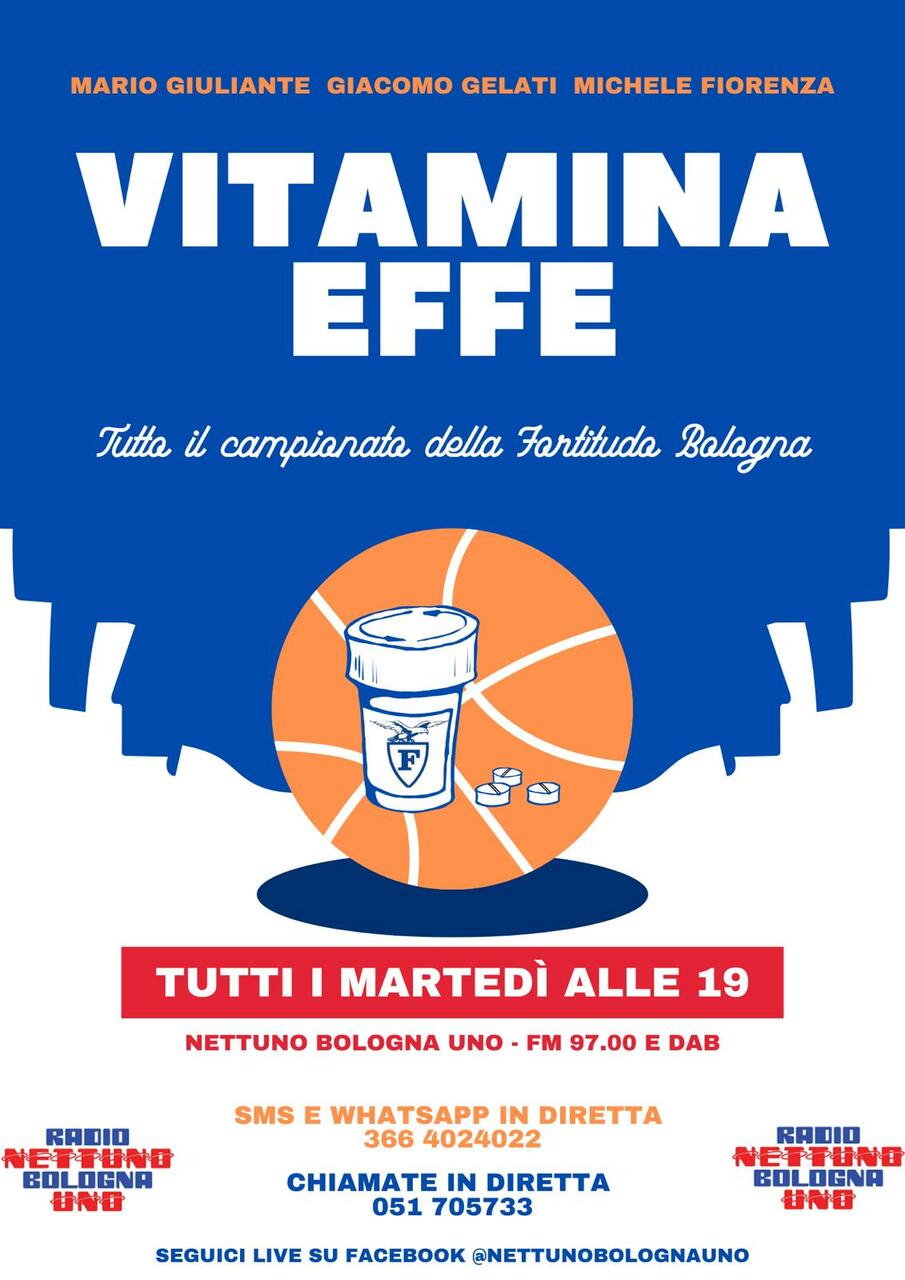 Vitamina Effe: ogni martedì alle 19 su Nettuno Bologna Uno