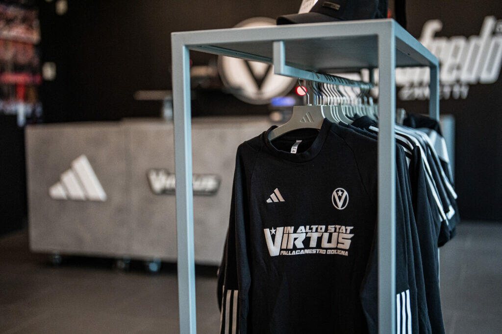 Riapre il Virtus Shop, giorni e orari