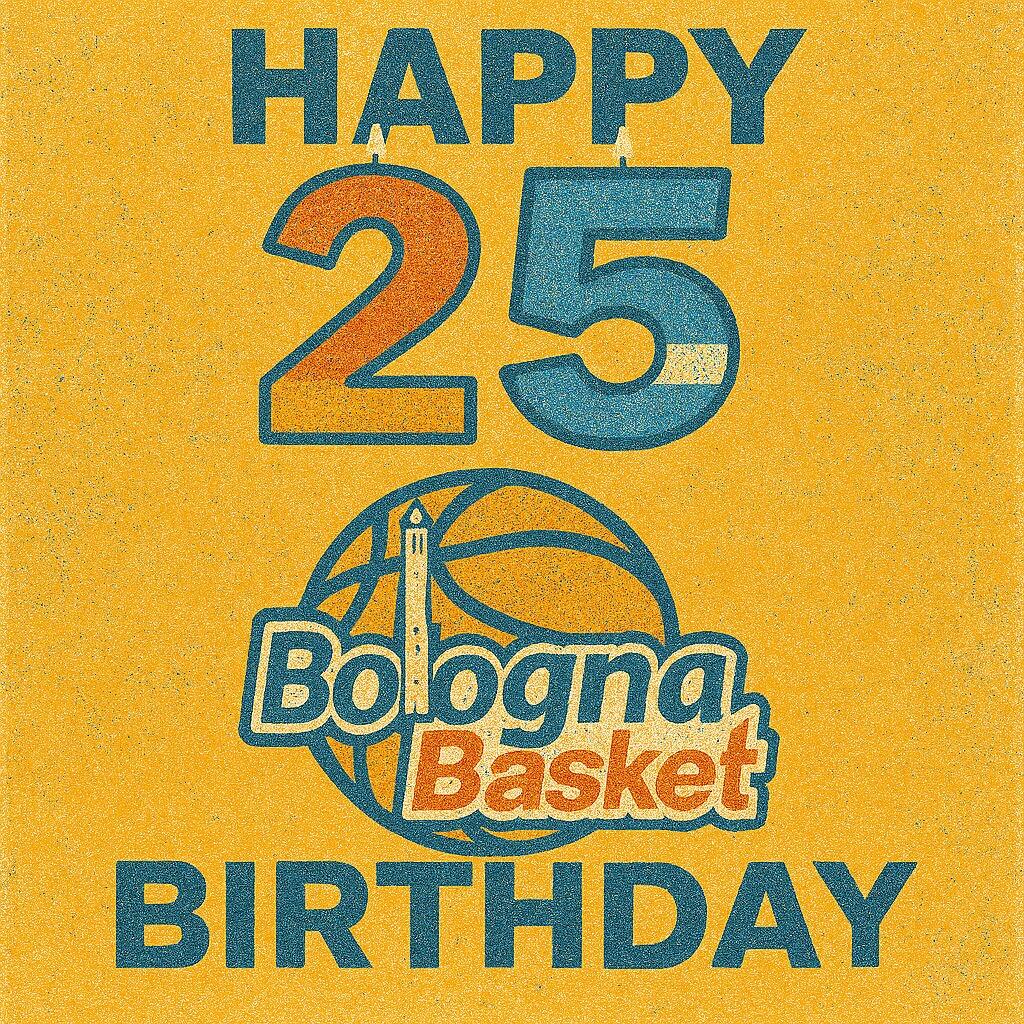 Oggi il compleanno di Bolognabasket: facciamo ben 25 anni