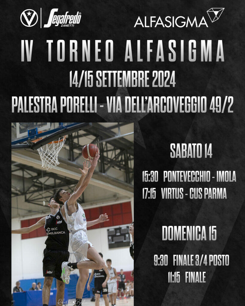Settore giovanile Virtus: quarta edizione del Torneo Alfasigma