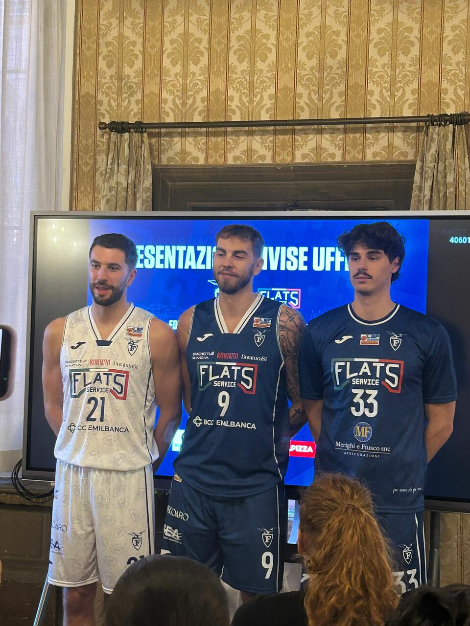 Le maglie Fortitudo per la stagione 2025-26