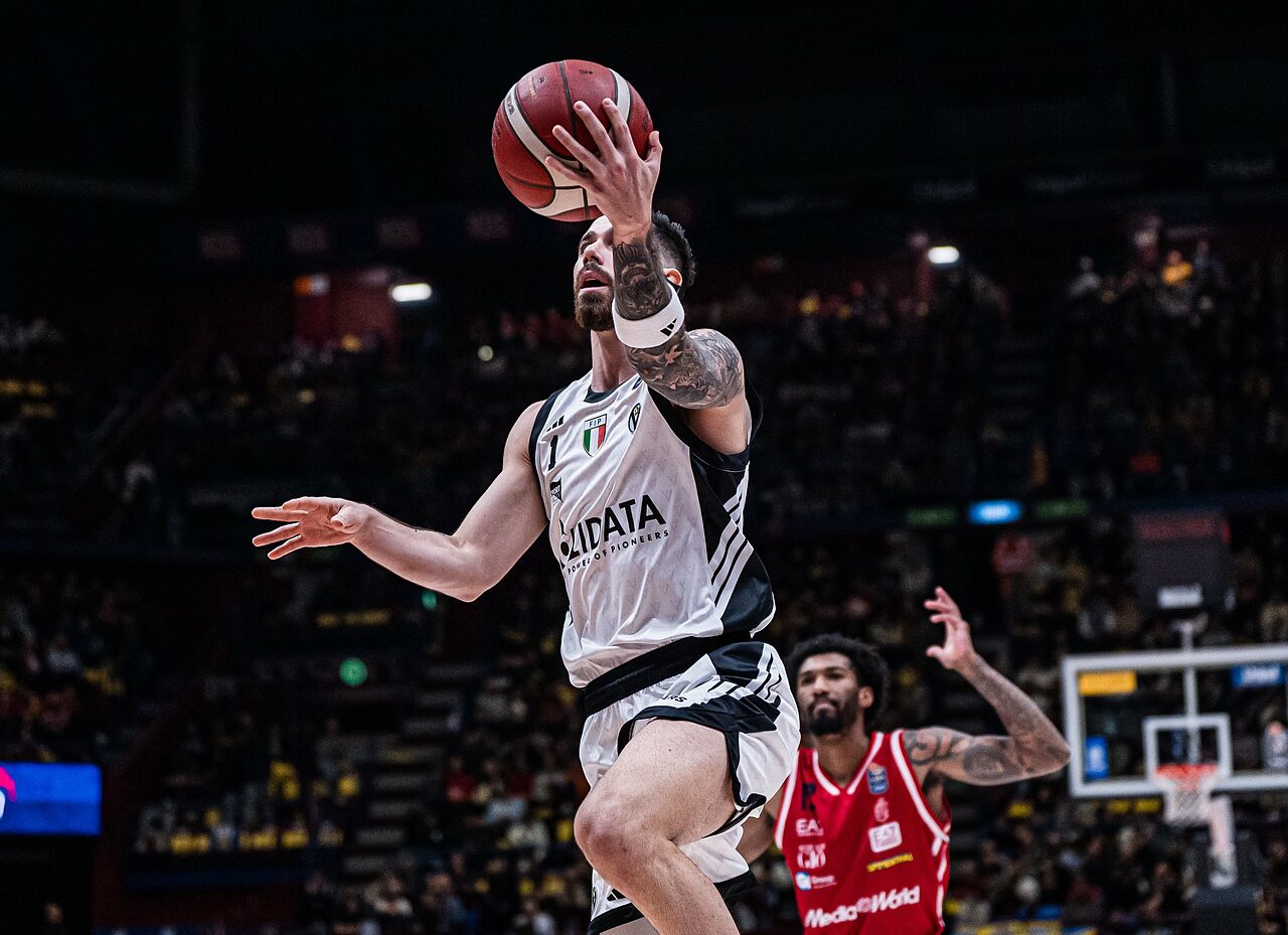 Una brutta Virtus cade a Milano: 74-63