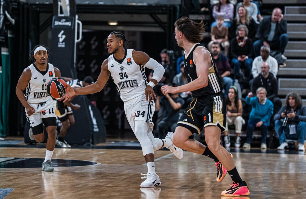 Gli highlights di ASVEL Villeurbanne - Virtus Bologna