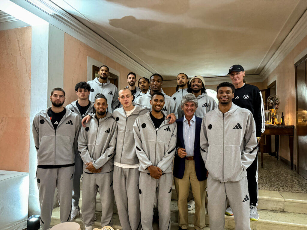 La Virtus Bologna ospite a Villa di Maser tra arte e cultura