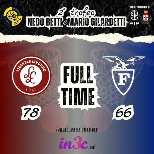 Sconfitta per la Fortitudo contro la Libertas Livorno