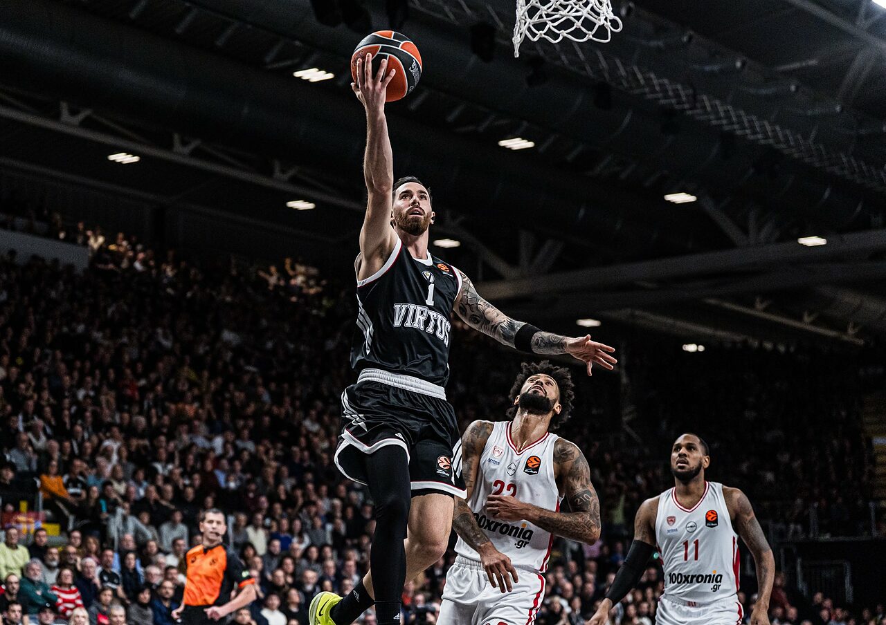 Virtus, il punto dopo l'Olympiacos. Orgoglio e rammarico