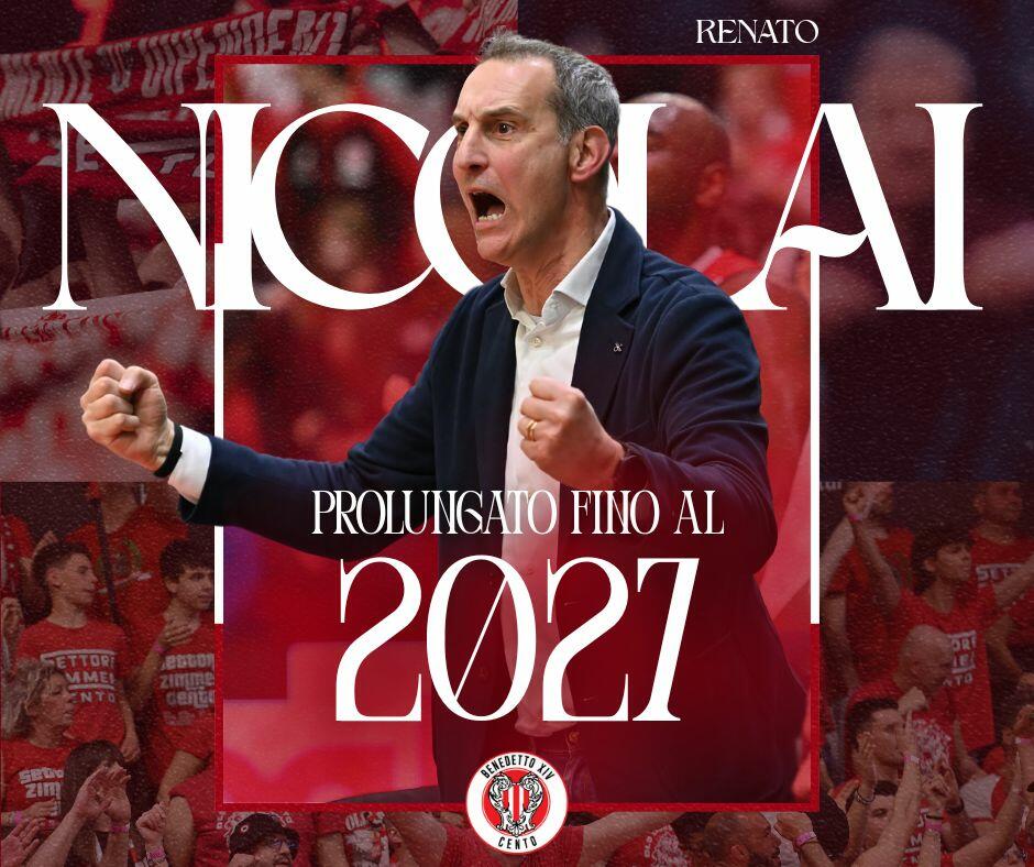 Cento, il GM Renato Nicolai rinnova fino al 2027