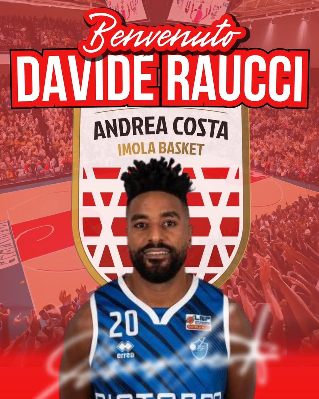 L'Andrea Costa Imola firma Davide Raucci