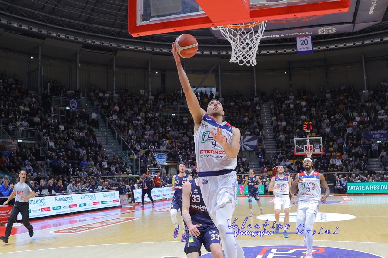 Flats Service Fortitudo Bologna - Assigeco Piacenza, cronaca