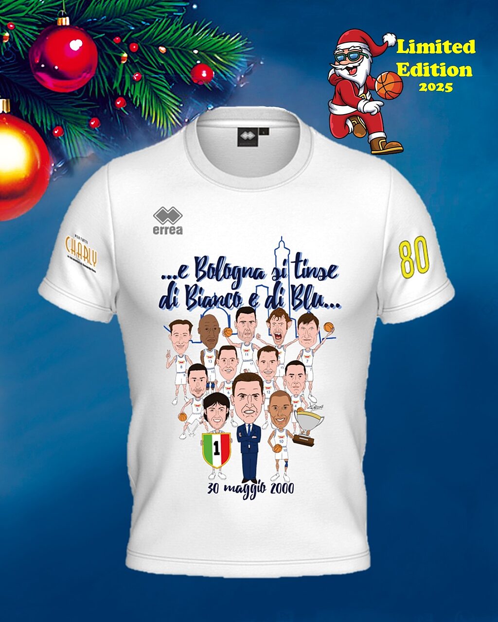 Christmas Legends: All’asta le t-shirts celebrative del docu-film su Recalcati