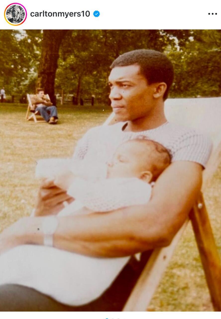 È venuto a mancare il padre di Carlton Myers