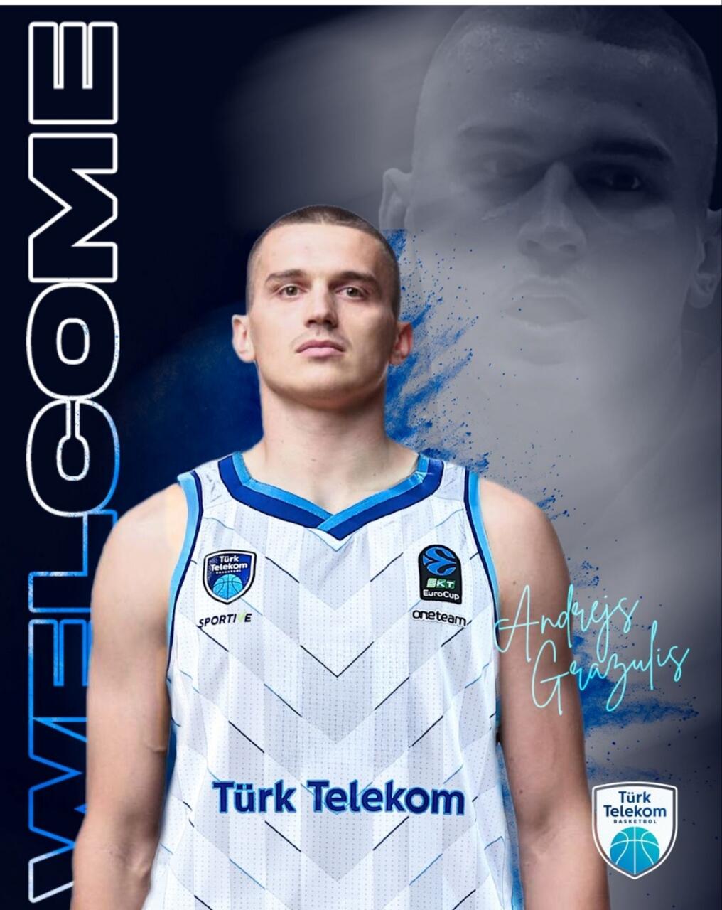 Andreis Grazulis al Turk Telekom Ankara