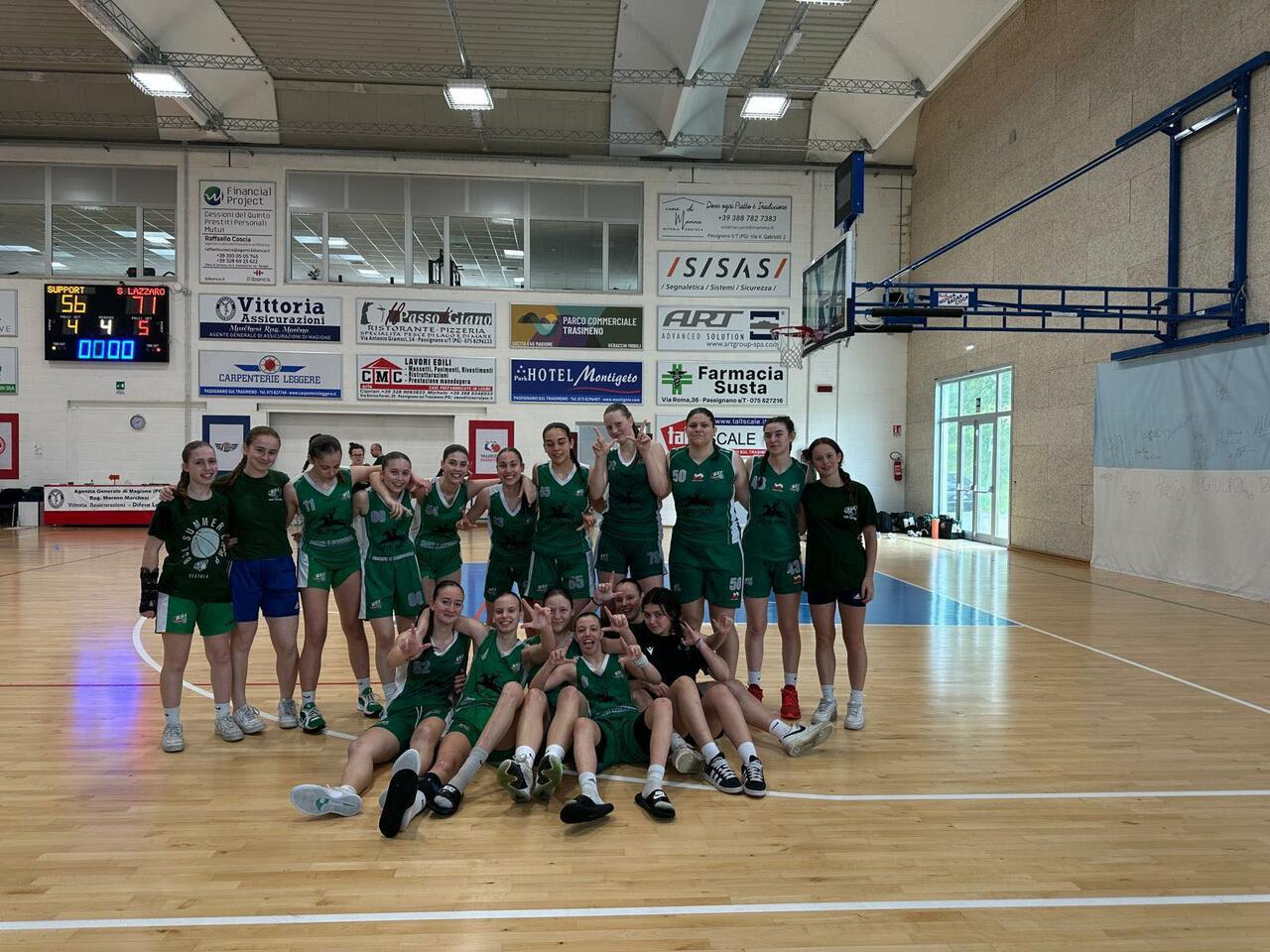 L'Under 15 femminile BSL alle Finali Nazionali